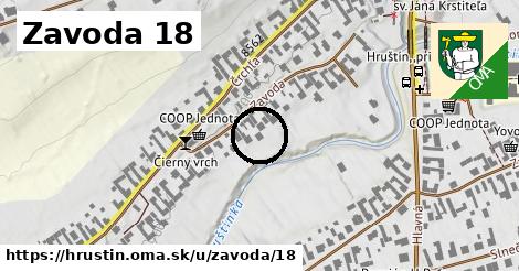 Zavoda 18, Hruštín