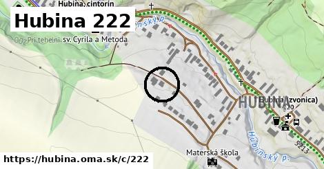 Hubina <span class="supisne">222</span>