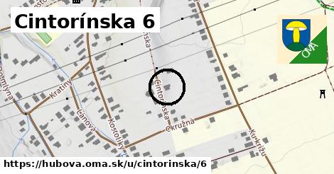 Cintorínska 6, Hubová
