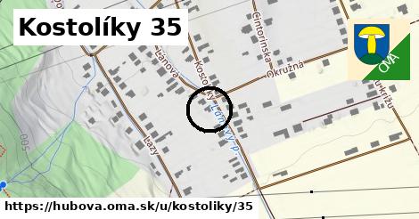 Kostolíky 35, Hubová