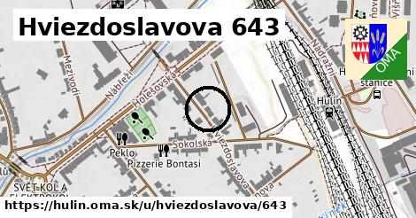 Hviezdoslavova 643, Hulín