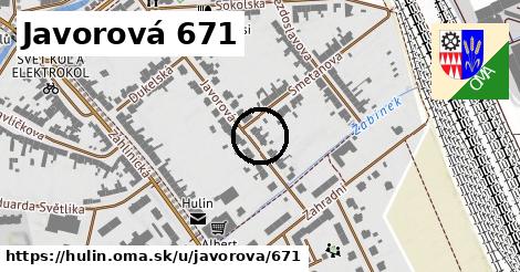 Javorová 671, Hulín