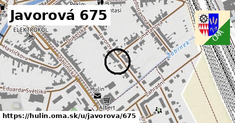 Javorová 675, Hulín