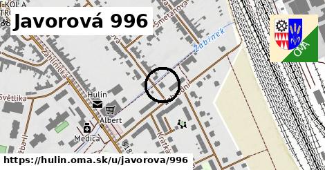 Javorová 996, Hulín