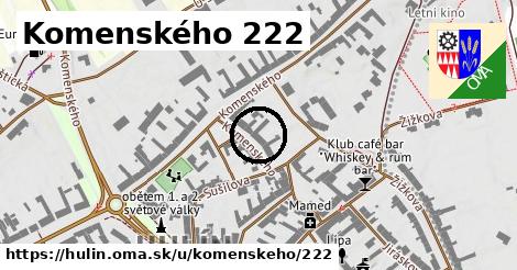 Komenského 222, Hulín