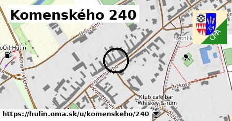 Komenského 240, Hulín