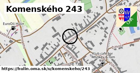 Komenského 243, Hulín