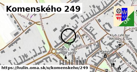 Komenského 249, Hulín