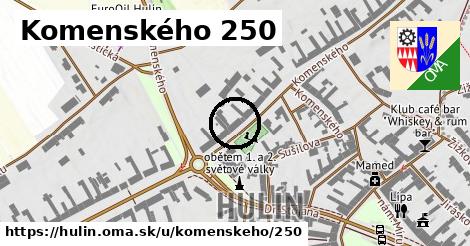 Komenského 250, Hulín