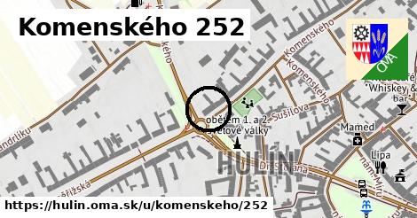 Komenského 252, Hulín