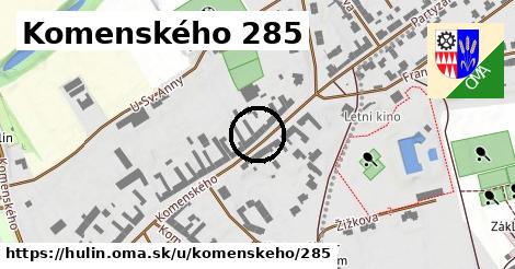 Komenského 285, Hulín