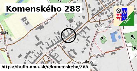 Komenského 288, Hulín