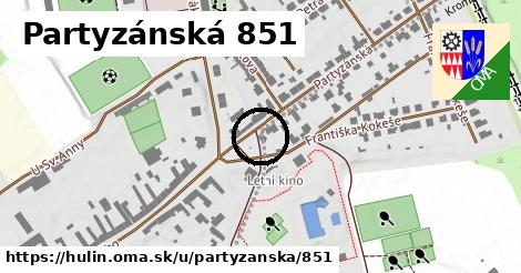 Partyzánská 851, Hulín