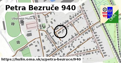 Petra Bezruče 940, Hulín