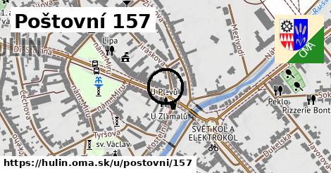 Poštovní 157, Hulín