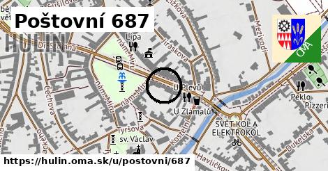 Poštovní 687, Hulín