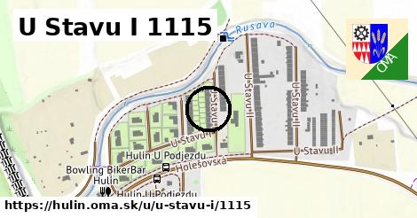 U Stavu I 1115, Hulín