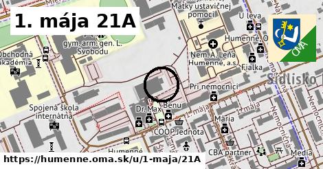 1. mája 21A, Humenné