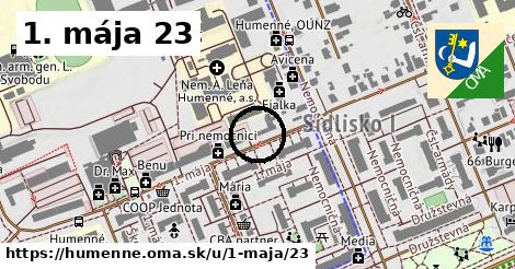 1. mája 23, Humenné