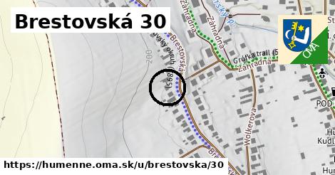 Brestovská 30, Humenné