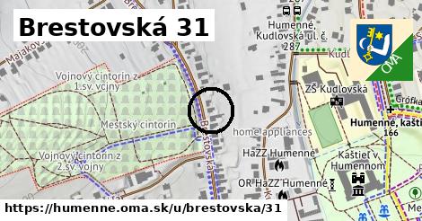 Brestovská 31, Humenné