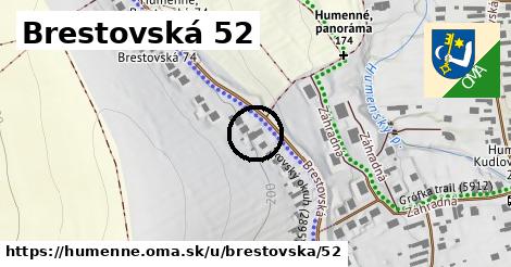 Brestovská 52, Humenné