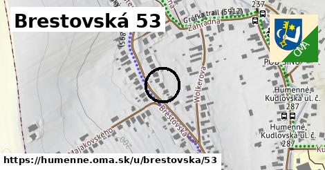 Brestovská 53, Humenné