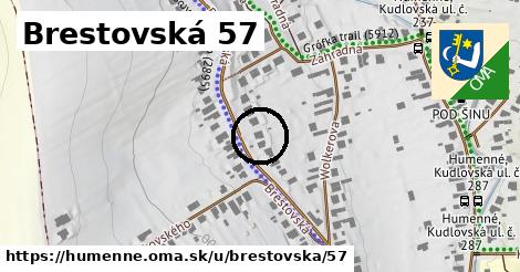 Brestovská 57, Humenné