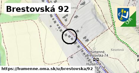 Brestovská 92, Humenné