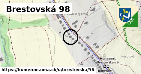 Brestovská 98, Humenné