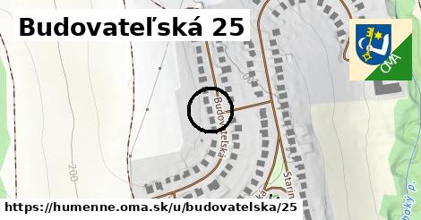 Budovateľská 25, Humenné