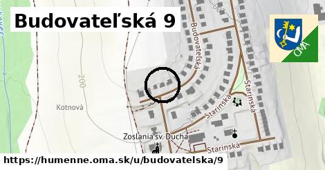 Budovateľská 9, Humenné