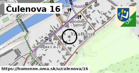 Čulenova 16, Humenné