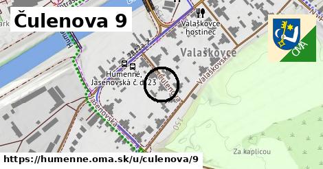 Čulenova 9, Humenné