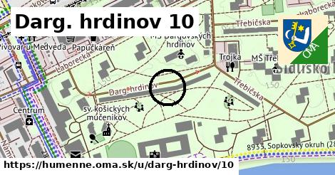 Darg. hrdinov 10, Humenné