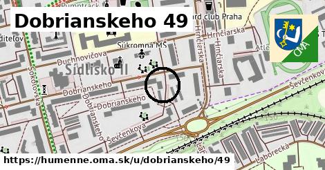 Dobrianskeho 49, Humenné