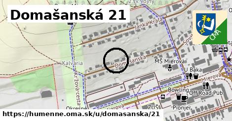 Domašanská 21, Humenné