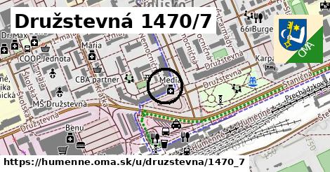 Družstevná 1470/7, Humenné