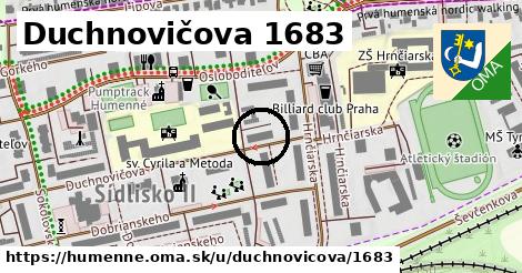 Duchnovičova 1683, Humenné