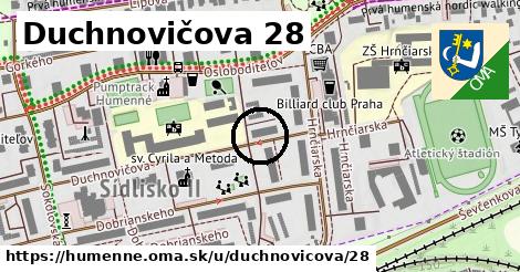 Duchnovičova 28, Humenné