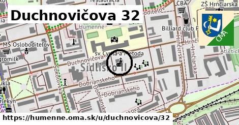 Duchnovičova 32, Humenné