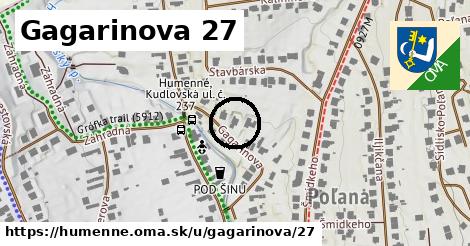 Gagarinova 27, Humenné