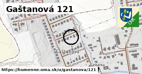 Gaštanová 121, Humenné