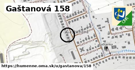 Gaštanová 158, Humenné