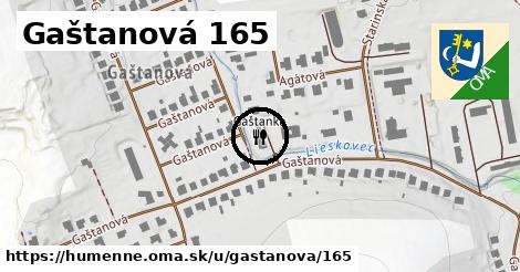 Gaštanová 165, Humenné