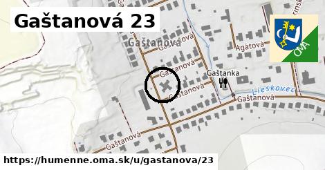 Gaštanová 23, Humenné