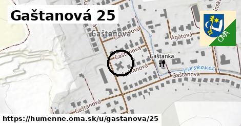 Gaštanová 25, Humenné