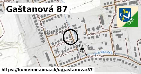 Gaštanová 87, Humenné