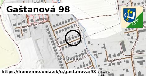 Gaštanová 98, Humenné