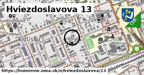 Hviezdoslavova 13, Humenné